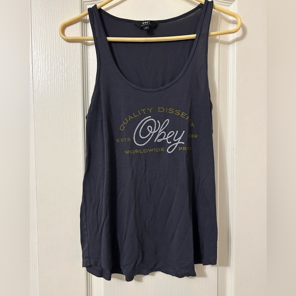 Obey tank top